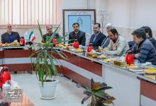 گزارش تصویری | جلسه هیات رئیسه با اعضای هیات علمی دانشکده  معدن 